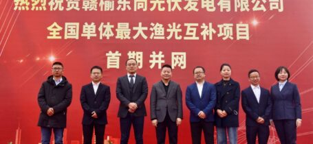 横店东磁连云港赣榆东尚光伏发电项目首期成功并网，洛希能源提供关键储能设备！